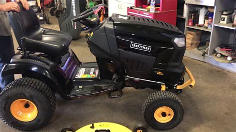 The lift link adjustment will raise the left-front side of the mower with the clockwise motion. . Craftsman t8200 pro series belt diagram